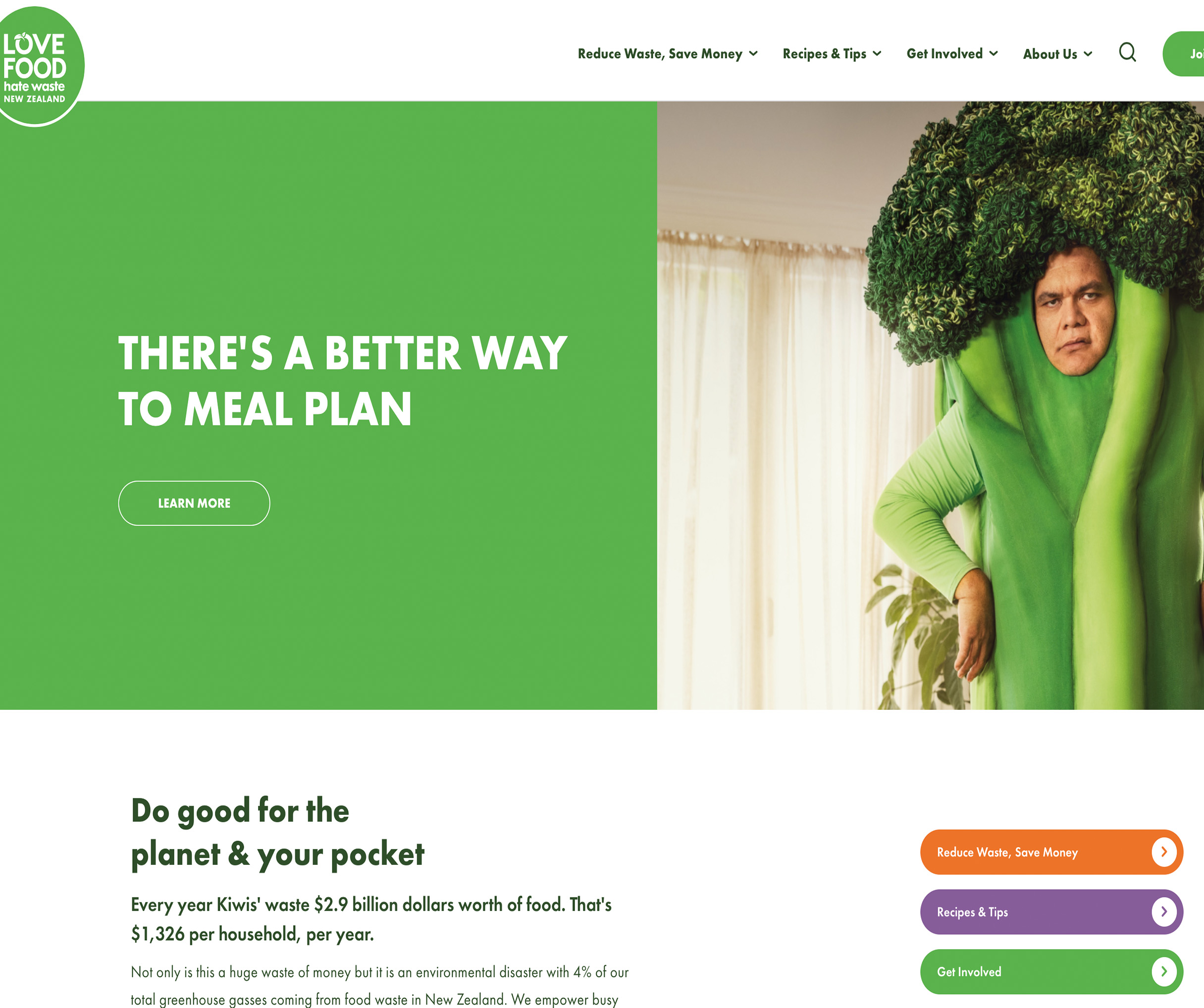love food hate waste website